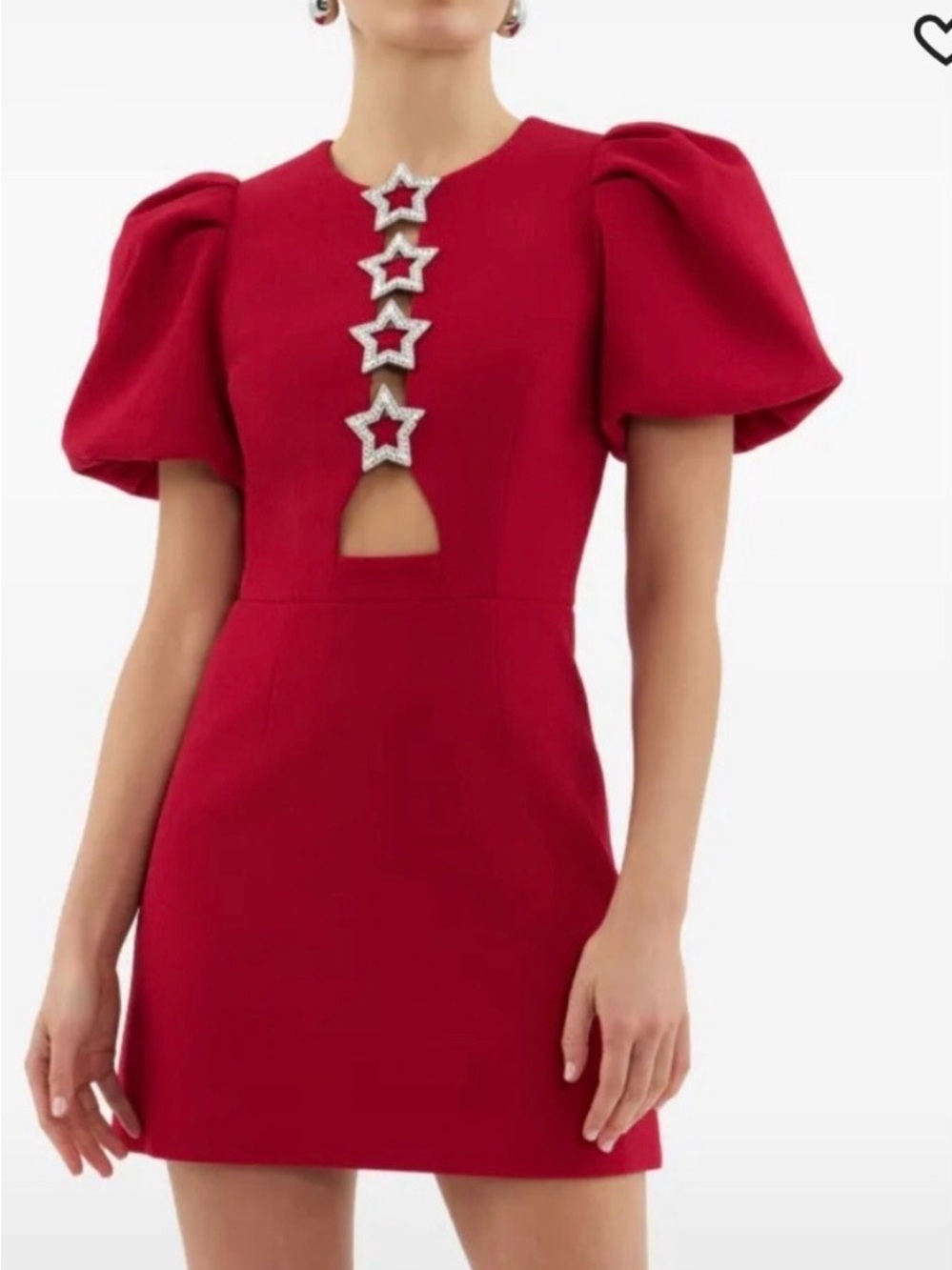 Rebecca Vallance red star dress